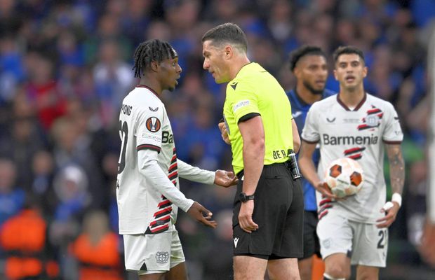 Istvan Kovacs, criticat pentru o singură fază din finala Europa League: „Nu a acordat un penalty clar”