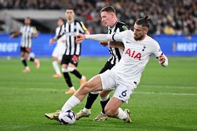 Radu Drăgușin a jucat 70 de minute în controversatul Tottenham - Newcastle, pe o arenă de 100.000 de locuri » Ce notă i-au dat englezii