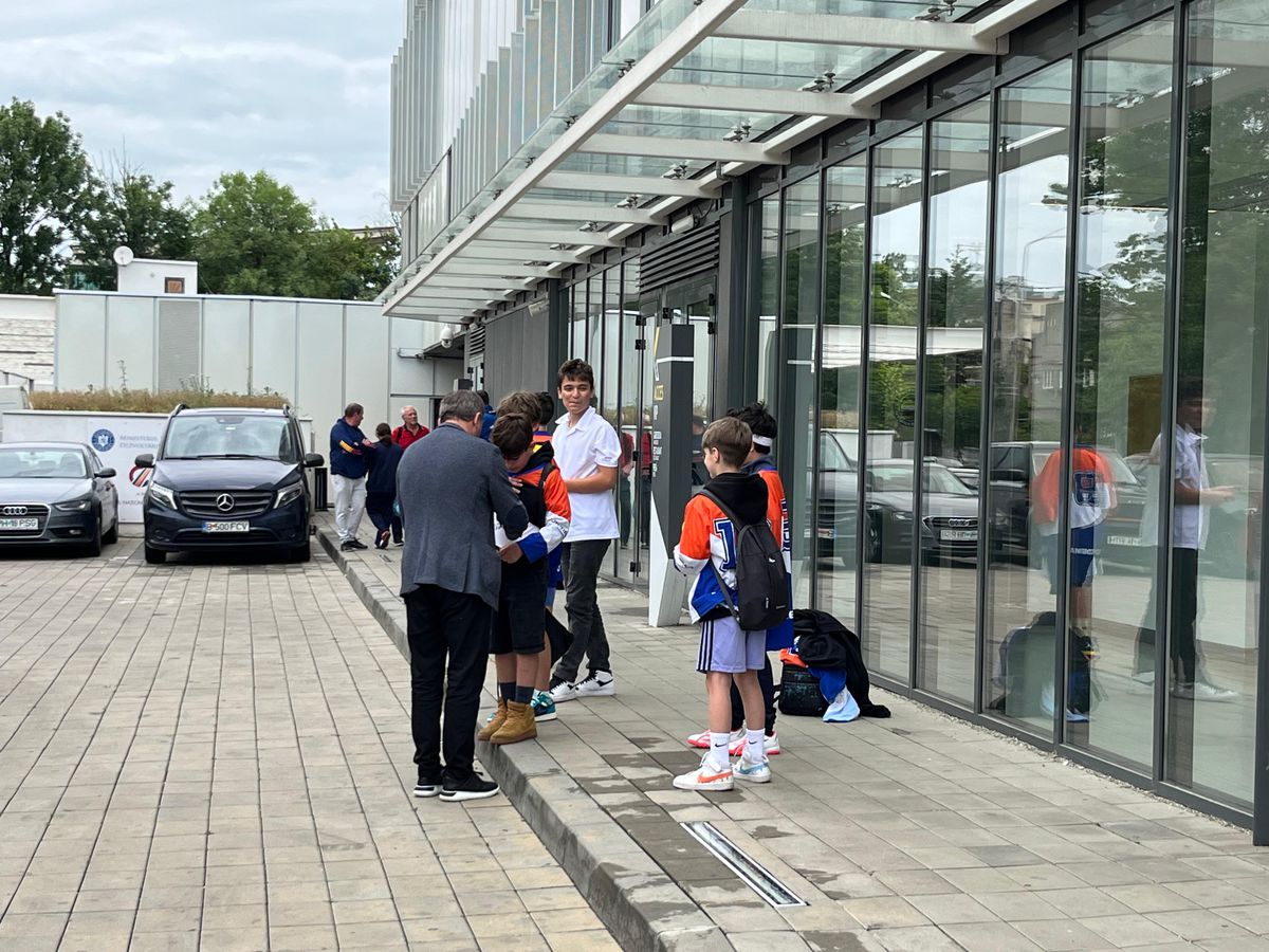 Gică Hagi, la antrenamentul Generației de Aur