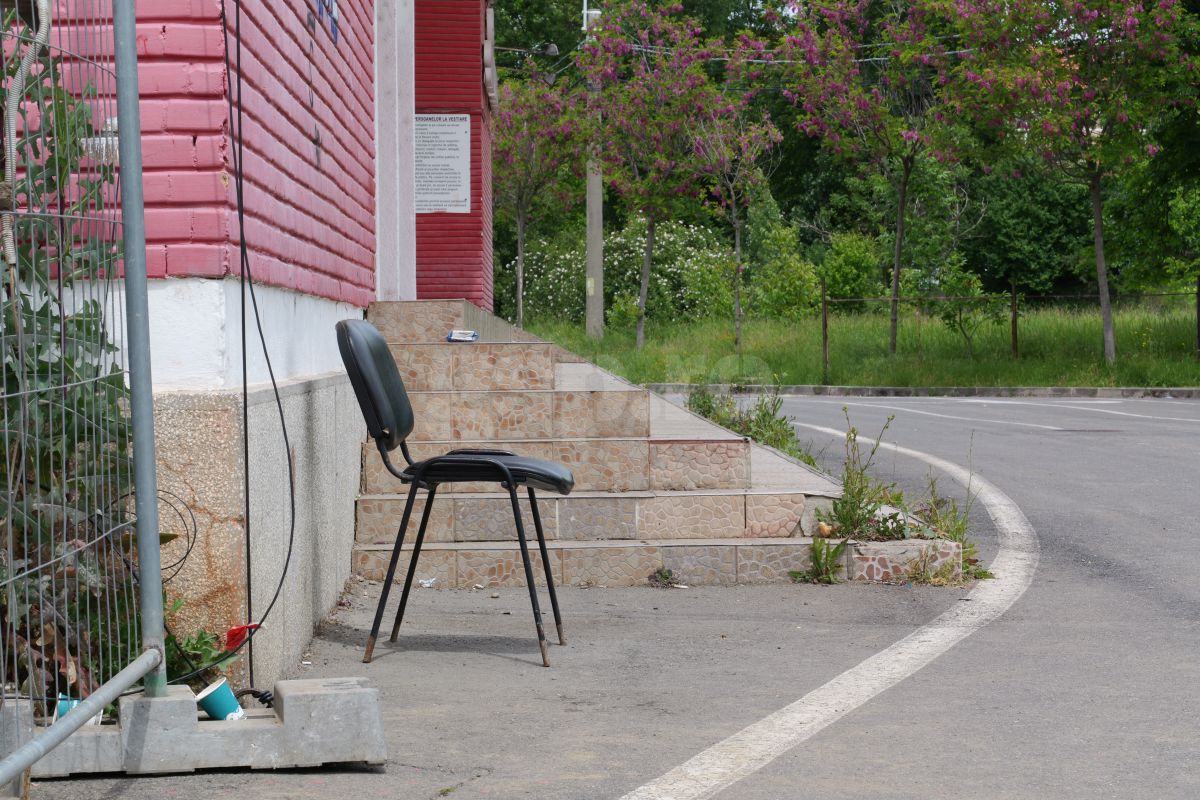 Vizită GSP pe șantierul de pe „Dan Păltinișanu” » Printre ruinele de pe „Monumentalul” violet: așa arată azi arena lui Poli Timișoara