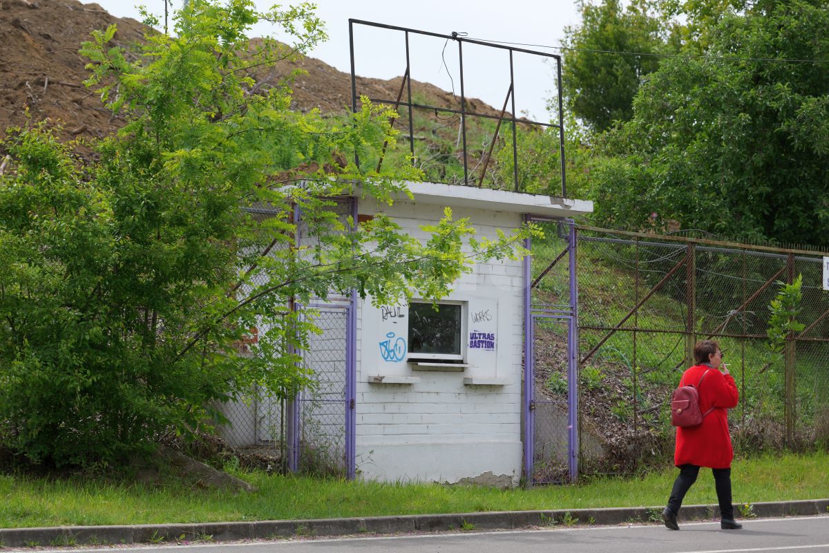Vizită GSP pe șantierul de pe „Dan Păltinișanu” » Printre ruinele de pe „Monumentalul” violet: așa arată azi arena lui Poli Timișoara