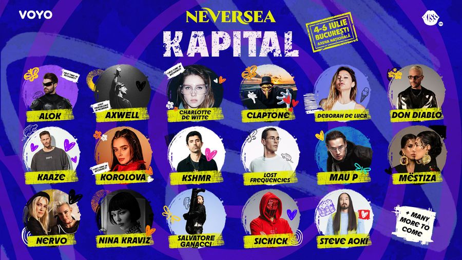 Primele nume confirmate pentru Neversea Kapital, de pe Arena Națională » Salvatore Ganacci și Steve Aoki sunt pe listă
