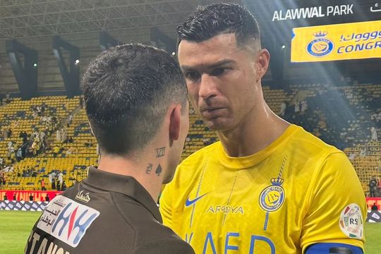 Nicolae Stanciu și Cristiano Ronaldo / Foto: Instagram