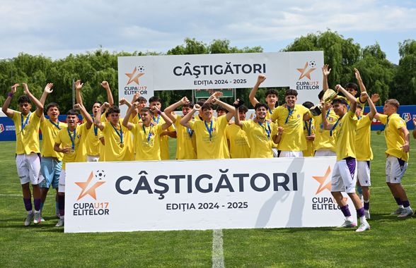 FCSB, răpusă în finala Cupei Elitelor U17 » Cu Andrei Dăncuș titular, roș-albaștrii au cedat