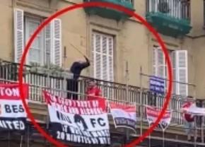 Marca: „Eroul de la Bilbao” » Un bărbat în vârstă i-a alungat pe englezi cu bastonul!