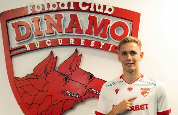 Dinamo a prezentat oficial primul transfer pentru sezonul viitor