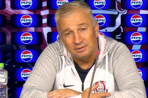 VIDEO Înainte de CFR Cluj - FCSB, Dan Petrescu a avut „meci” în conferință: „Ați spus că e dezastru. Vreau să vă zic eu ceva, să știe toată lumea”