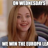 Una dintre memele publicate de club: „Miercurea câștigăm Europa League”