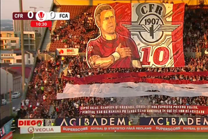 CFR Cluj - FC Argeș » Meci oprit în minutul 10: scenografie senzațională și aplauze în picioare!
