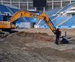 Modernizări la stadionul „Ion Oblemenco” // foto: captură TikTok @marius.turcu89