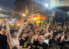 Concertul lui Max Korzh în București provoacă frenezie! Imagini incredibile: Centrul Vechi, plin de străini