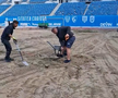 Modernizări la stadionul „Ion Oblemenco” // foto: captură TikTok @marius.turcu89