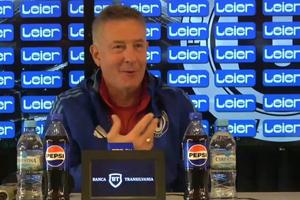 Cristiano Bergodi a râs cu poftă când a fost întrebat dacă va continua cu U Cluj: „Ei știu...”