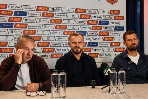 Gabi Tamaș (dreapta), prima reacție de la revenirea în fotbal / foto: asatargumures.com