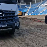 Modernizări la stadionul „Ion Oblemenco” // foto: captură TikTok @marius.turcu89