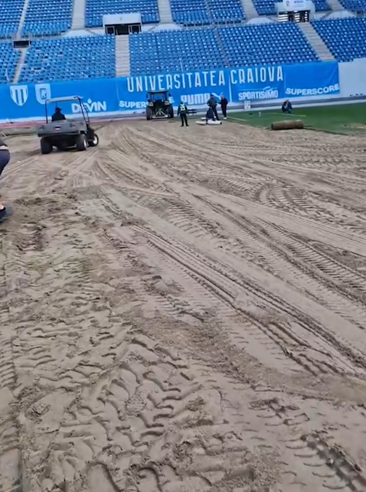 Modernizări la stadionul „Ion Oblemenco”