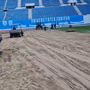 Modernizări la stadionul „Ion Oblemenco” // foto: captură TikTok @marius.turcu89