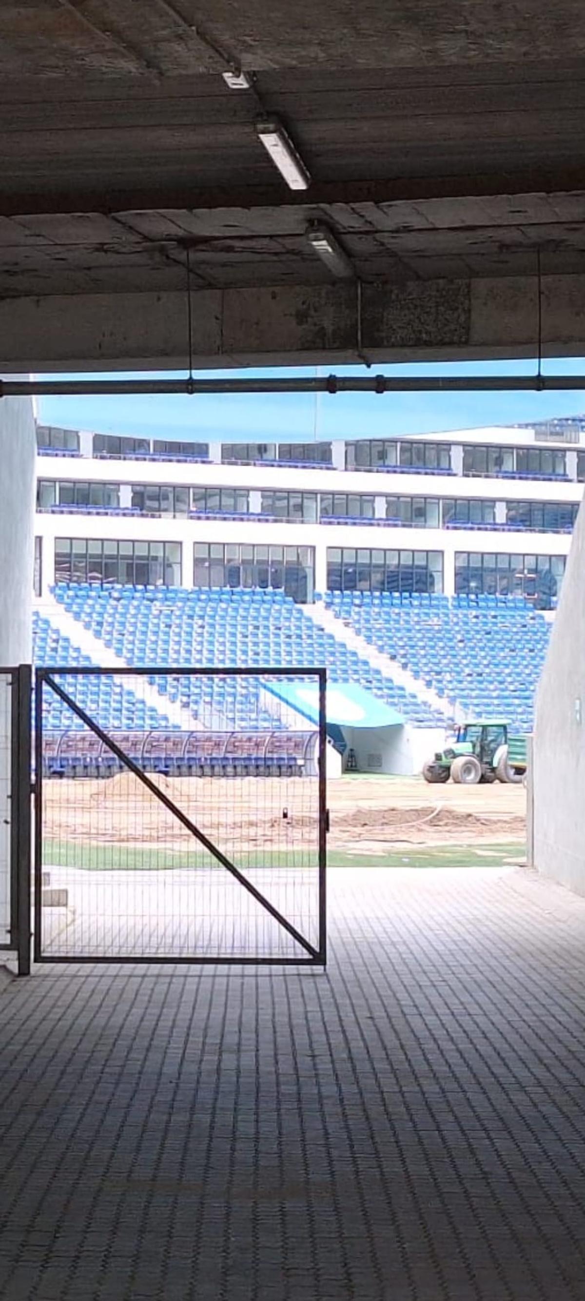 Modernizări la stadionul „Ion Oblemenco”