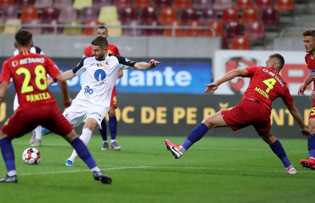 FCSB - GAZ METAN. NOTE GSP: Gaură în defensiva lui Vintilă! Un fundaș de la FCSB, cel mai slab de pe teren + cine a impresionat