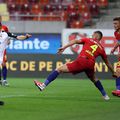 Sergiu Buș, la minge, a fost omul meciului