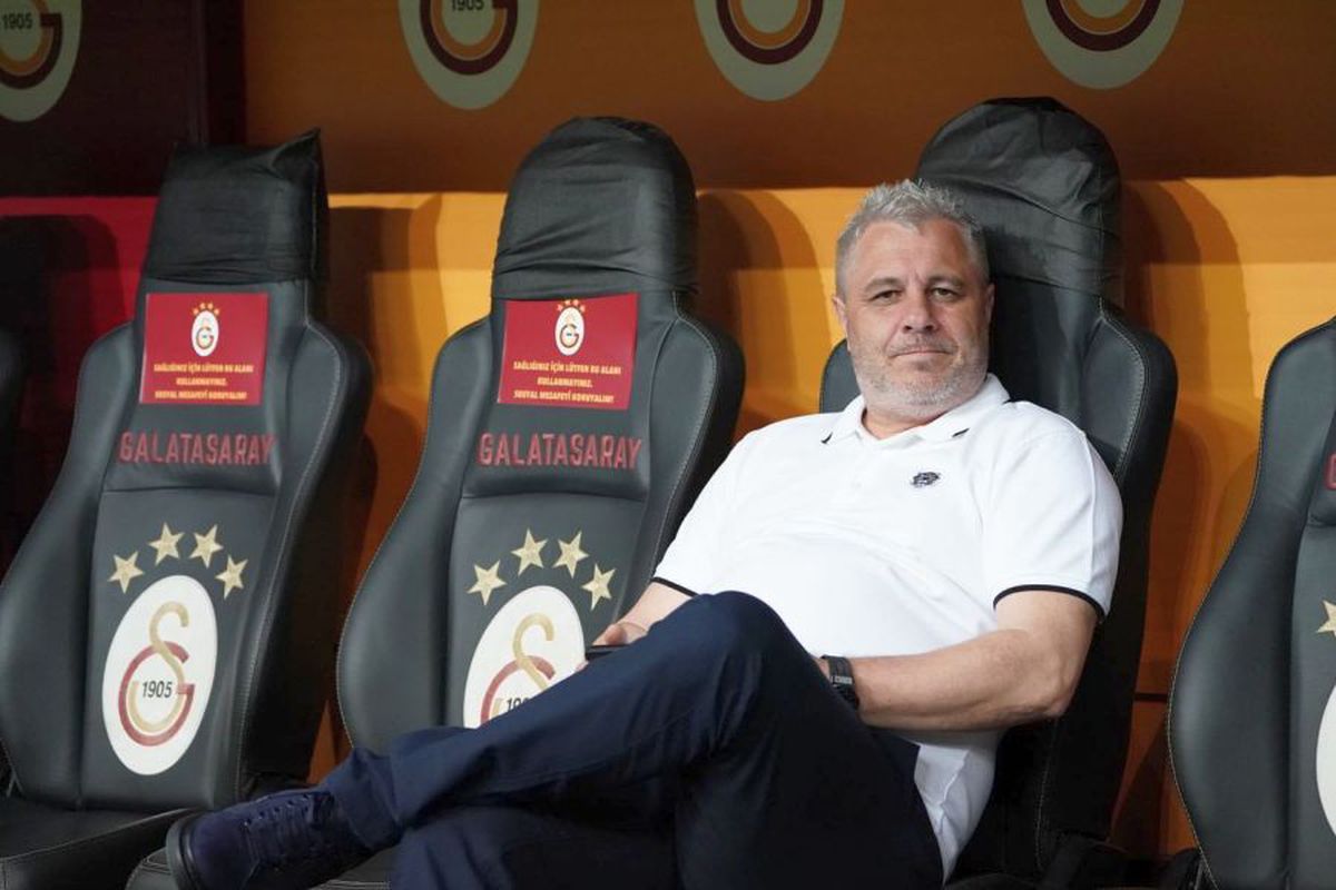 Marius Șumudică, euforic după egalul spectaculos cu campioana Turciei: „N-am văzut-o niciodată aşa pe Galata!”