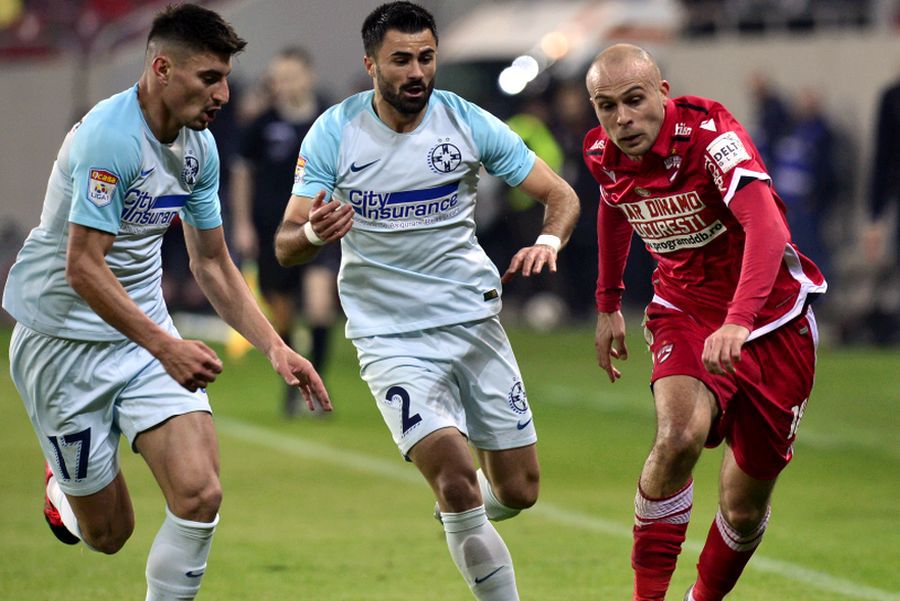 Iulian Cristea (stânga) va fi pe teren la meciul cu Dinamo DINAMO - FCSB. Revenire importantă la FCSB » Poate juca în Derby de România!