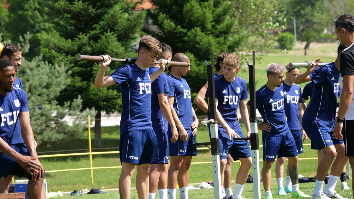 Cantonament FCU Craiova, 22 iunie 2021