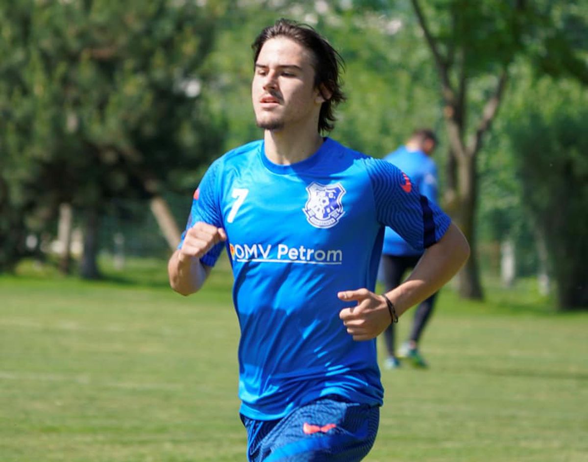 Gică Hagi, primul antrenament la Farul