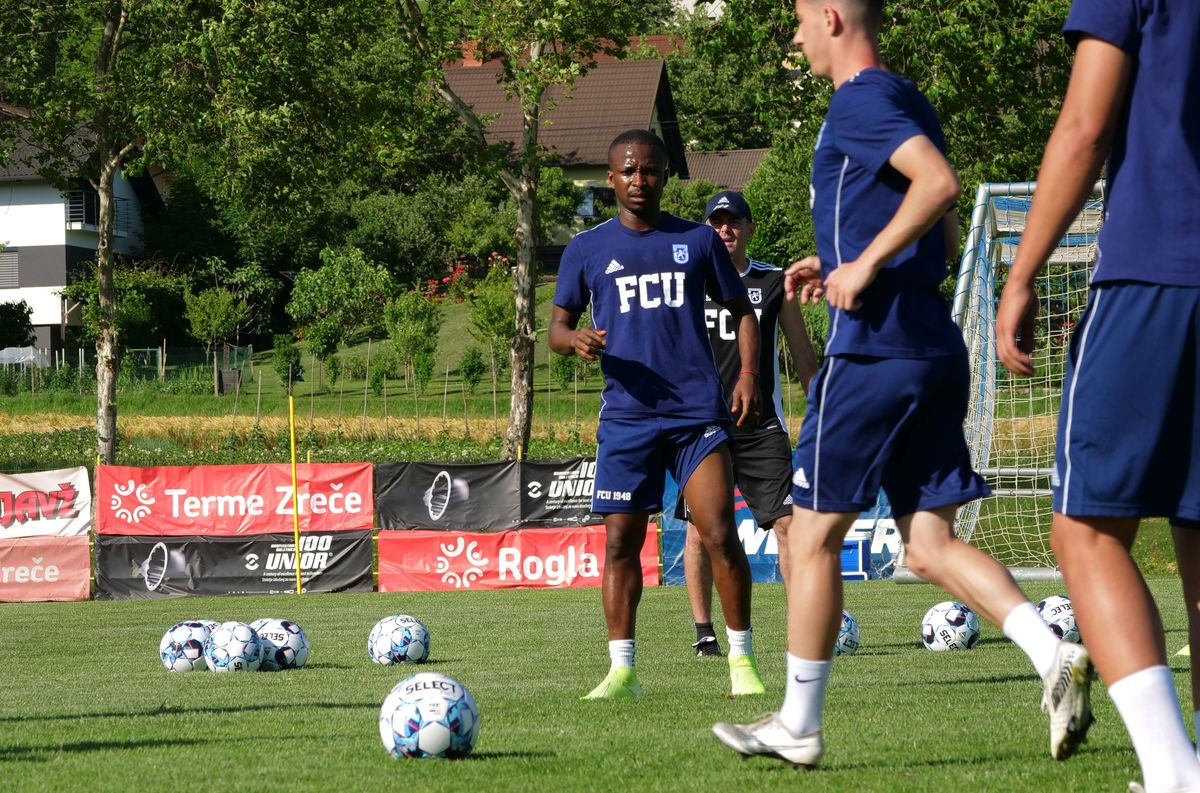 FCU Craiova, antrenament 22 05 2020. Armin Gremsl, testat de Mutu