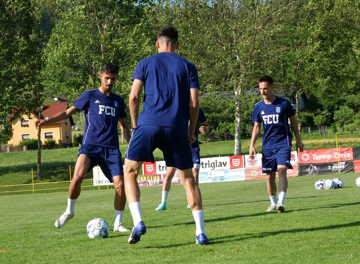 FCU Craiova, antrenament 22 05 2020. Armin Gremsl, testat de Mutu