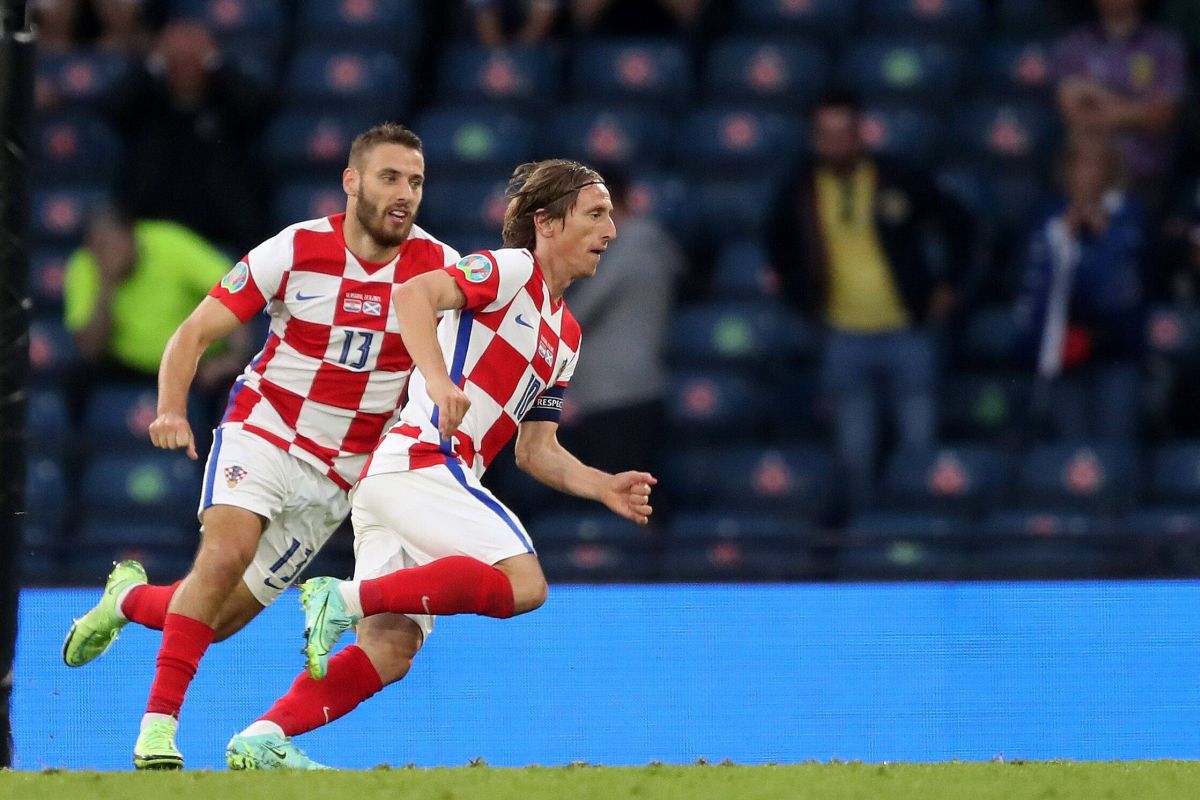 EURO 2020. Luka Modric, supergol în Croația - Scoția!
