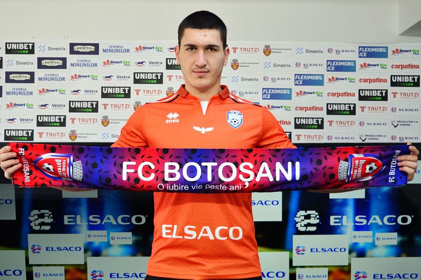 Andrei Ureche a semnat cu FC Botoșani // foto: Facebook