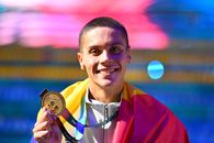 DUBLĂ ISTORICĂ! Incredibilul David Popovici câștigă al doilea AUR mondial, după un finiș de senzație! Primul înotător campion la 100m și 200m după 49 de ani