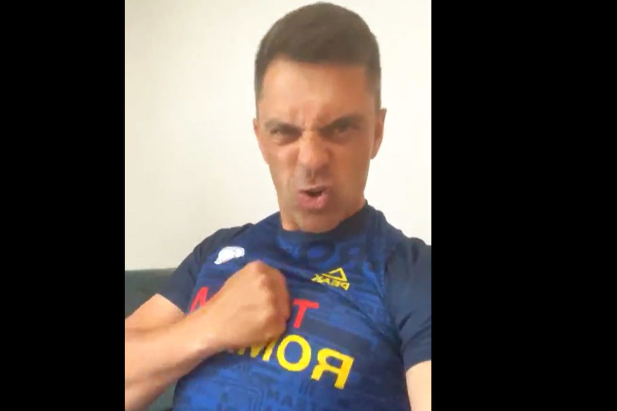 Eduard Novak, dezlănțuit live pe Facebook » S-a filmat în timpul cursei lui David Popovici, după ce fusese contestat pentru mesajul de la prima finală