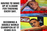 Miracolele lui Popovici, rezumate perfect într-un meme pentru eternitate al Comitetului Olimpic Internațional