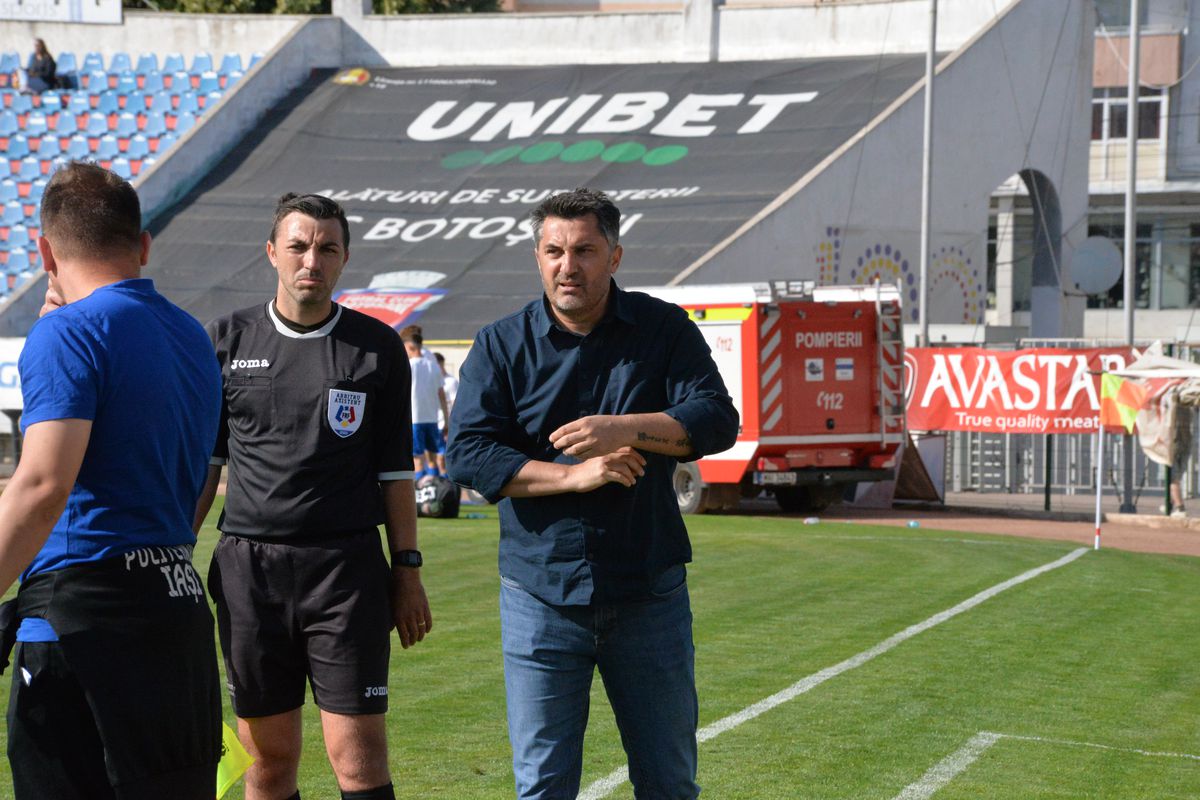 5 goluri în FC Botoșani - Poli Iași, primul meci pentru Teja pe banca moldovenilor