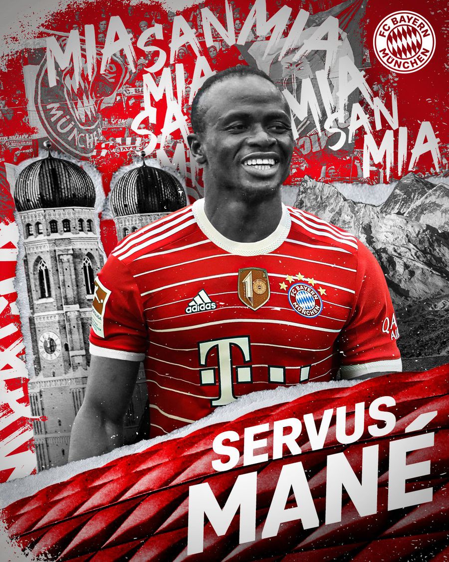 foto: Twitter @Bayern Munchen Sadio Mane a semnat cu Bayern și uitat deja de Liverpool: „M-am văzut aici încă de la primul contact”