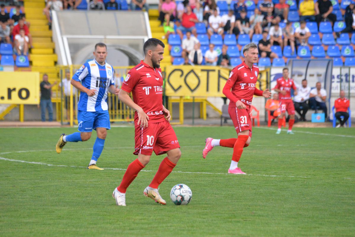 5 goluri în FC Botoșani - Poli Iași, primul meci pentru Teja pe banca moldovenilor