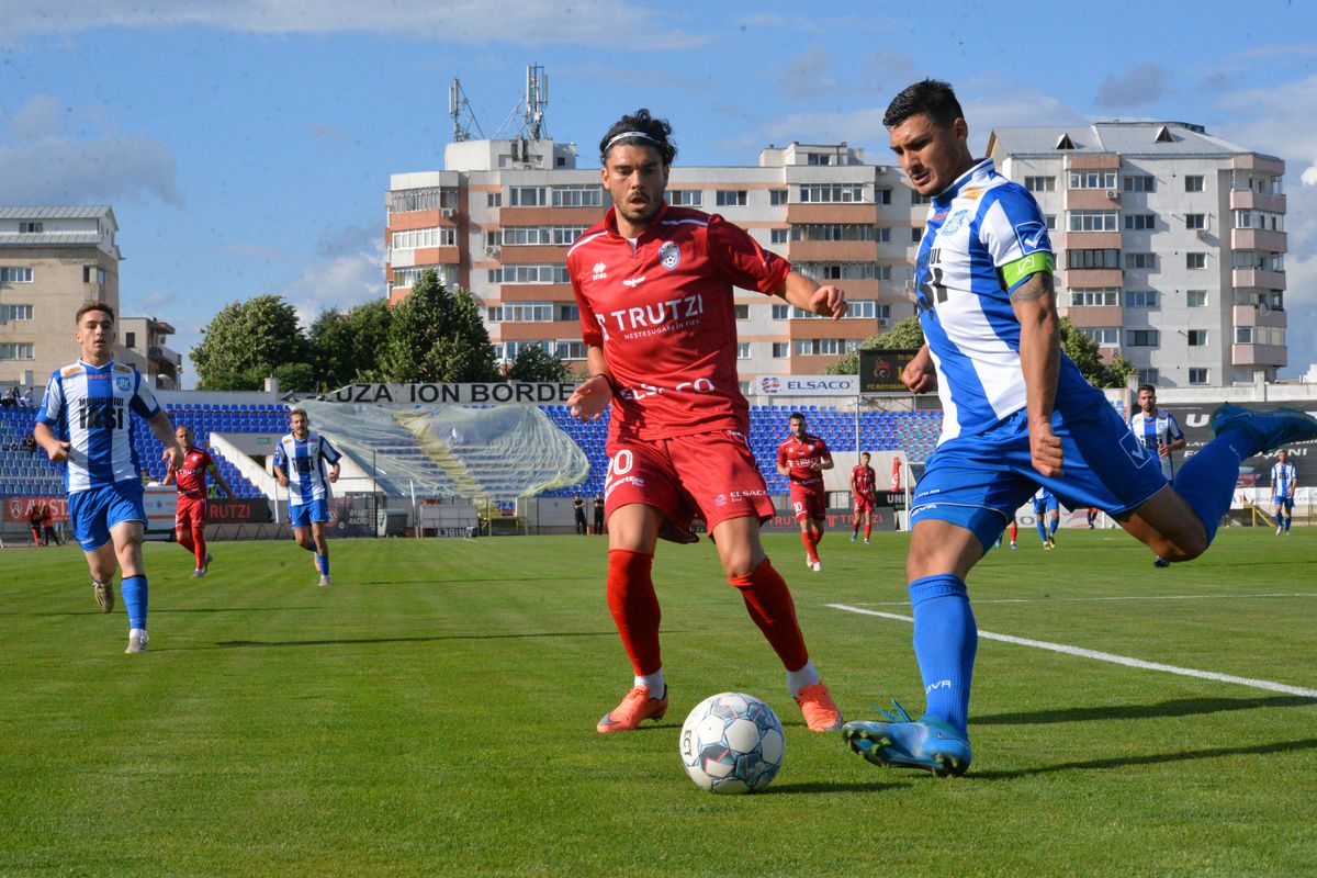 5 goluri în FC Botoșani - Poli Iași, primul meci pentru Teja pe banca moldovenilor