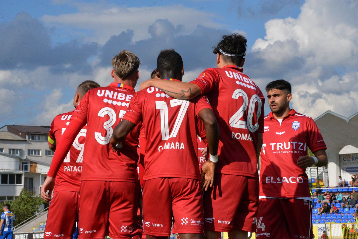 5 goluri în FC Botoșani - Poli Iași, primul meci pentru Teja pe banca moldovenilor