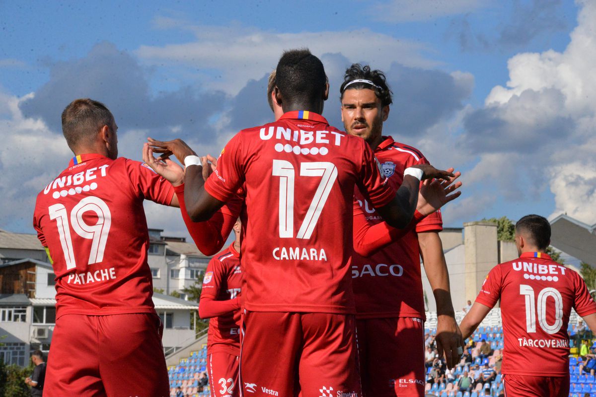 5 goluri în FC Botoșani - Poli Iași, primul meci pentru Teja pe banca moldovenilor