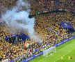 Fanii români au aprins torțe cu Belgia + un mesaj clar în războiul FCSB - CSA Steaua » Momentele surprinse în repriza secundă