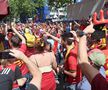 Suporterii Belgiei au făcut spectacol înainte de Belgia - România / Sursă foto: Imago Images