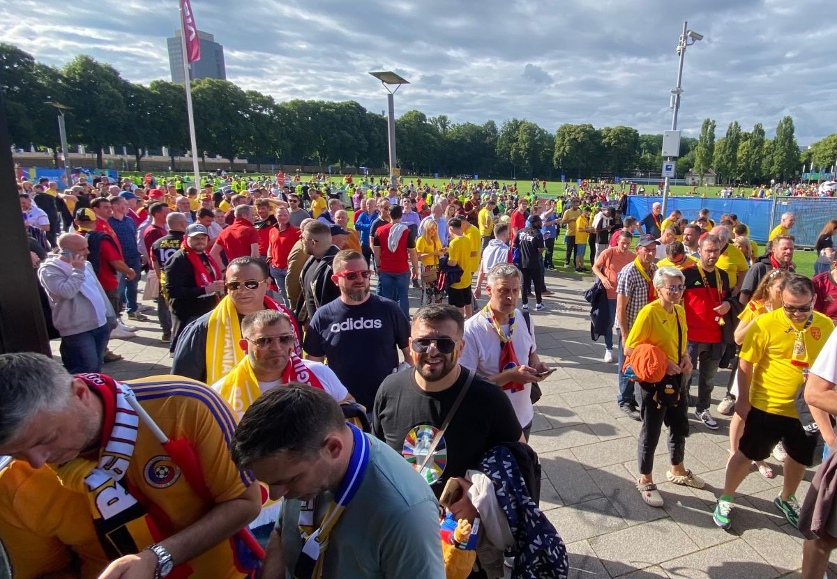 Belgia - România, atmosfera de la stadion: imagini surprinse pe străzi