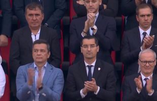 Un ministru PSD, „infiltrat” între Gică Hagi și Răzvan Burleanu la România - Belgia » Imaginea surprinsă la „oficiala” stadionului din Koln