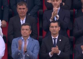 Un ministru PSD, „infiltrat” între Gică Hagi și Răzvan Burleanu la România - Belgia » Imaginea surprinsă la „oficiala” stadionului din Koln