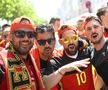Suporterii Belgiei au făcut spectacol înainte de Belgia - România / Sursă foto: Imago Images