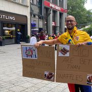 Mesaje haioase înainte de România - Belgia / foto: Sergiu Alexandru