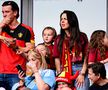 Soțiile belgienilor în tribune la meciul cu România