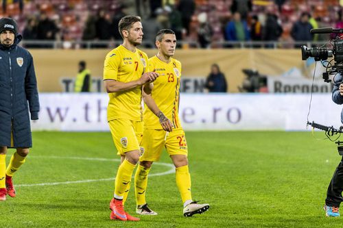 Alex Chipciu și Nicolae Stanciu, în tricoul României. Sursă foto: Imago